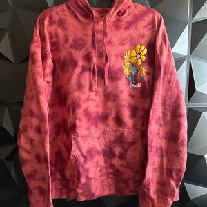 Neff Red Tie-Dye Hoodie